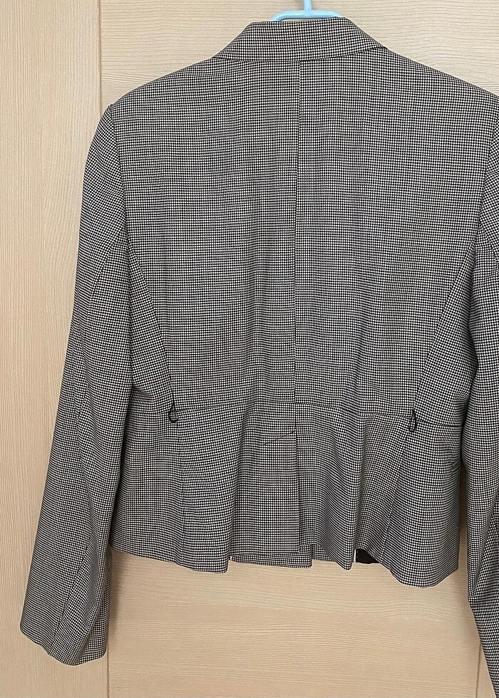 İpekyol ekoseli ceket - Görsel 3