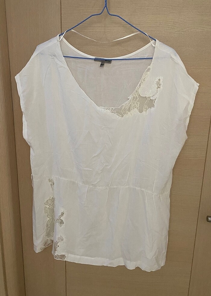 İpekyol dantelli bluz - Görsel 5