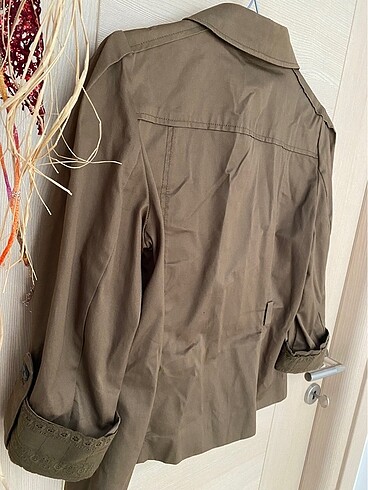 Mango Haki Ceket - Görsel 4