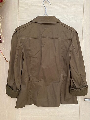 Mango Haki Ceket - Görsel 5