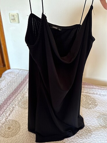 Dökümlü çok şık abiye - Görsel 2