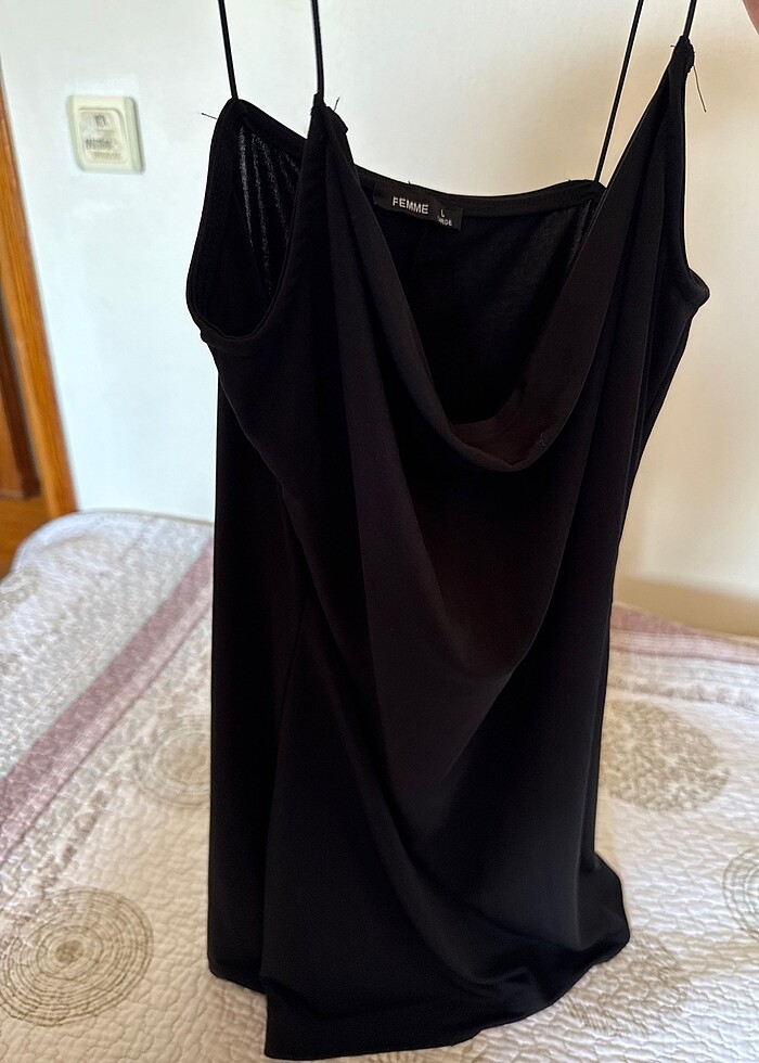 Dökümlü çok şık abiye - Görsel 2