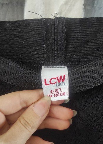 Siyah Dantel Midi Etek, Gevşek Kesim, Gotik Tarz - Görsel 9