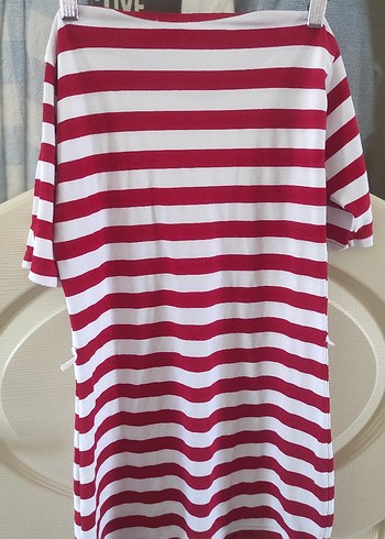 Kırmızı Çizgili Tunik - Görsel 8
