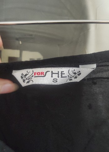 Siyah Keten Bohem Bluz - Görsel 7