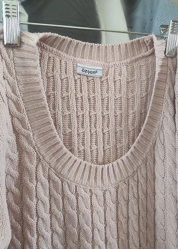 Pembe Örgü Kadın Bere (isteyene kazak ile beraber veriyorum) - Görsel 8