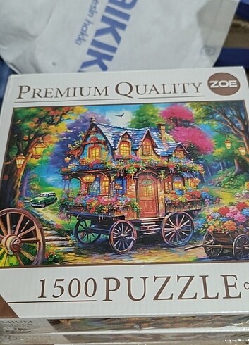 3 adet 1500 parça puzzle - Görsel 3