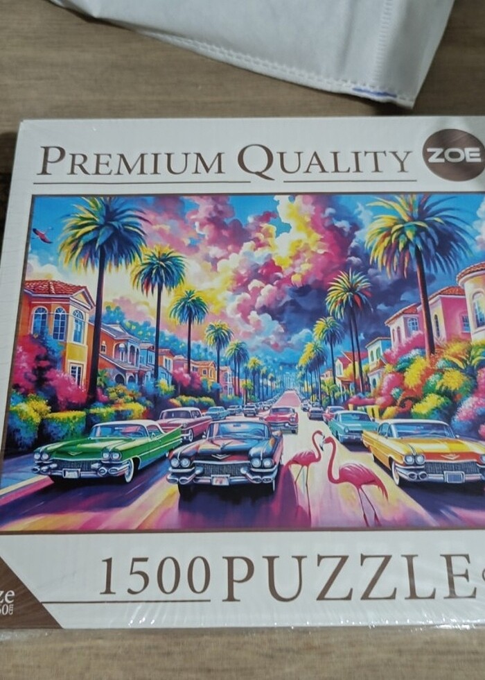 3 adet 1500 parça puzzle  - Görsel 2