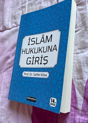 İslam Hukukuna Giriş - Prof. Dr. Saffet Köse