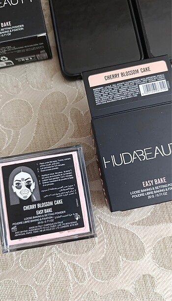 Beden HUDA BEAUTY BAKİNG PUDRA (SIFIR 5 ADET VAR)
