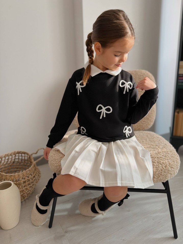 fiyonklu etekli takım - Görsel 2