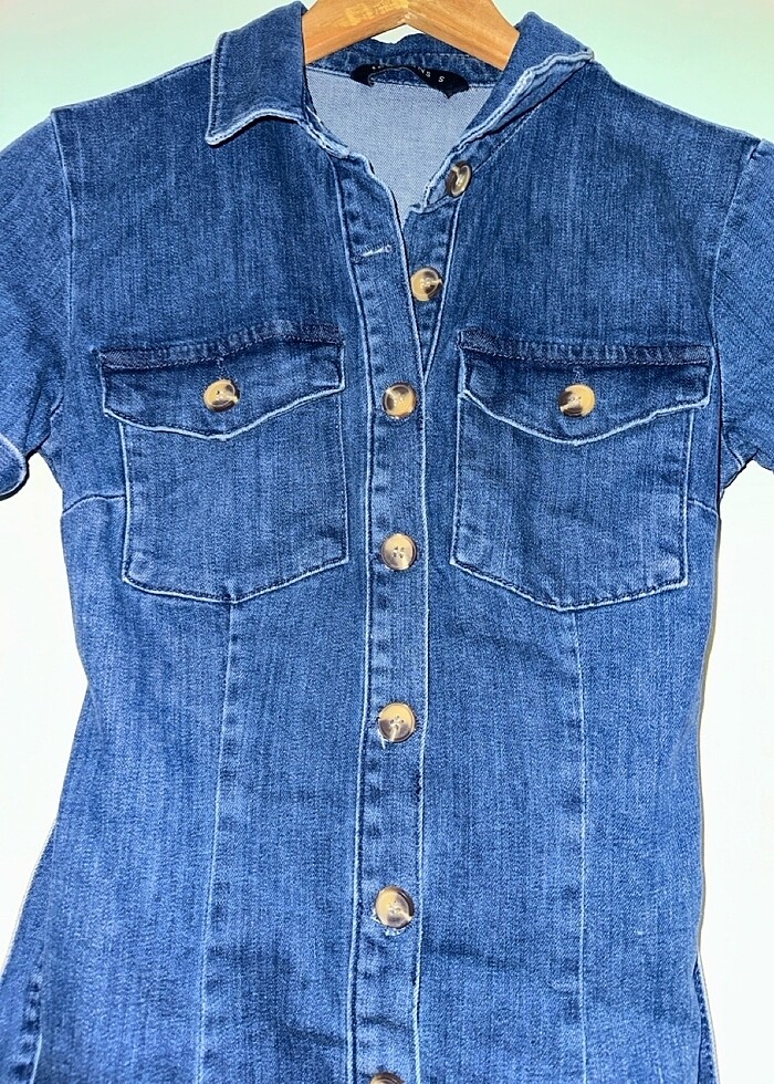 Jean elbise - Görsel 3