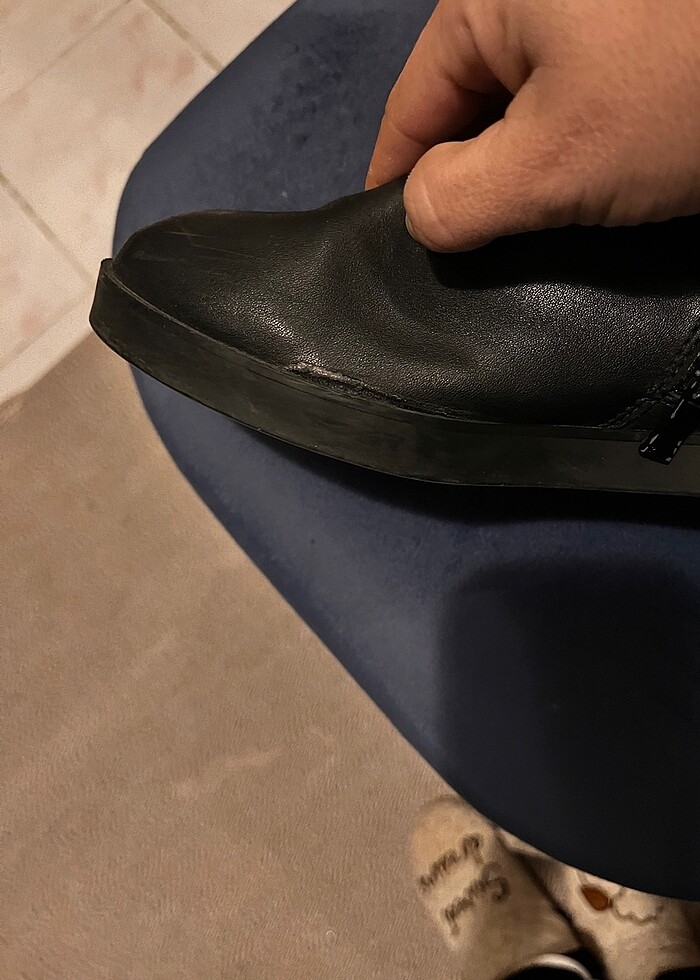 Butico deri çizme - Görsel 3