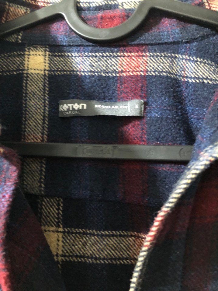 Düğmeli Uzun Kollu Erkek Oduncu Gömlek - Görsel 5