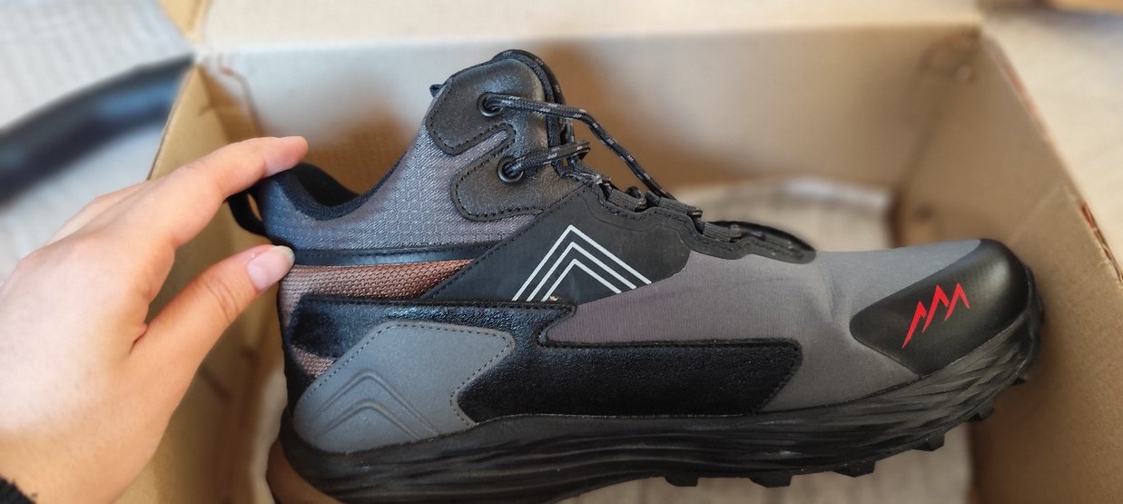 Gri Lumberjack Erkek Outdoor bot Ayakkabı - Görsel 4