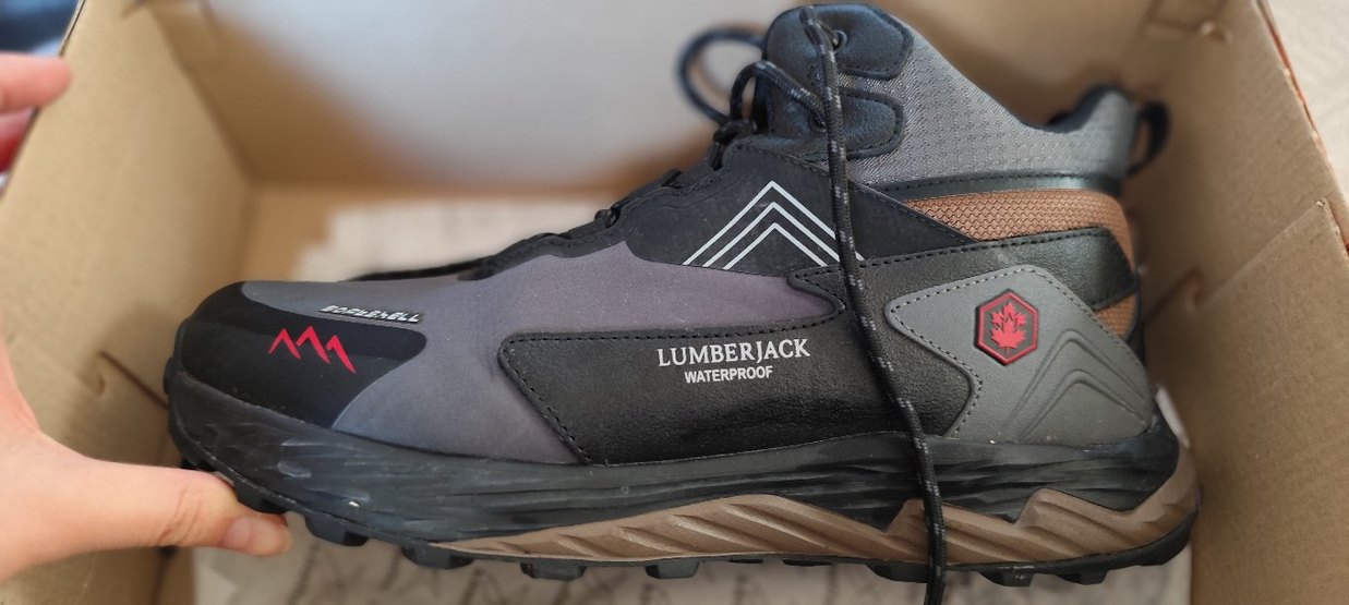 Gri Lumberjack Erkek Outdoor bot Ayakkabı - Görsel 5