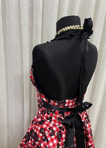 Hell Bunny Gotik elbise - Görsel 9