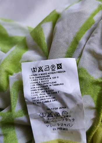 Vintage Önden Drapeli Yeşil Midi Etek - Görsel 6