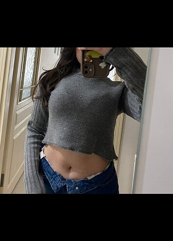 Trendyol & Milla Crop kazakk