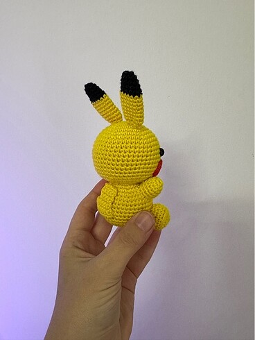 Diğer El örgüsü Amigrumi minik pikachu