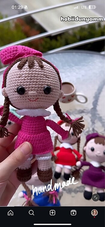 El örgüsü Amigrumi minik sevimli bebekler - Görsel 5