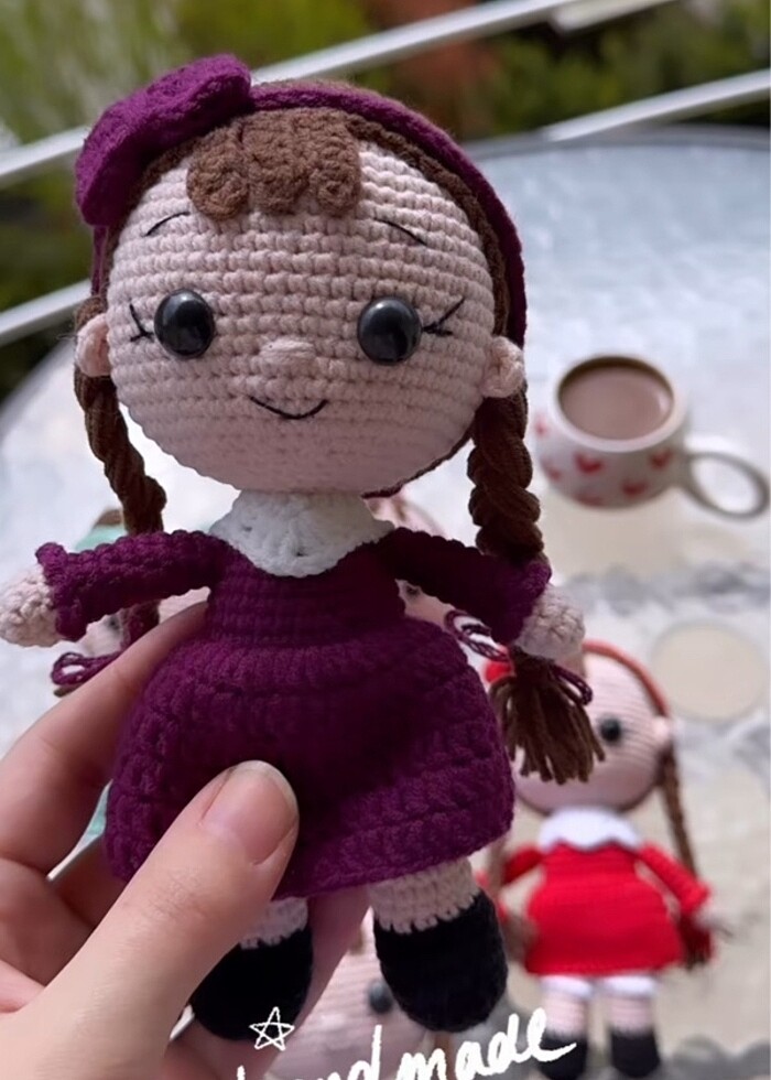 El örgüsü Amigrumi minik sevimli bebekler - Görsel 3