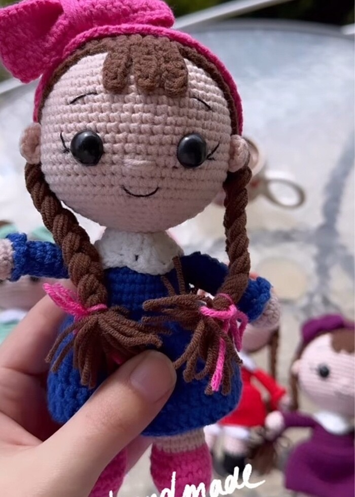 El örgüsü Amigrumi minik sevimli bebekler - Görsel 4