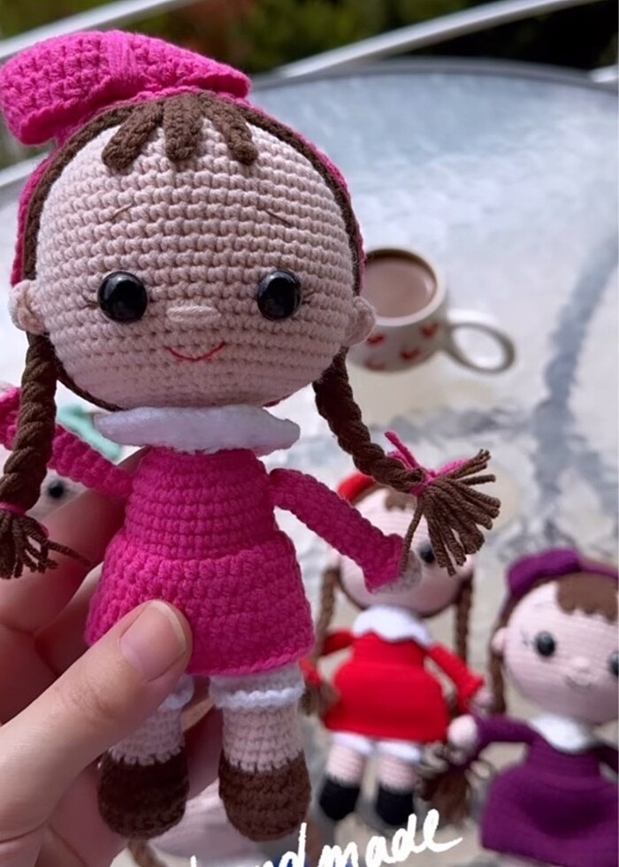 El örgüsü Amigrumi minik sevimli bebekler - Görsel 5