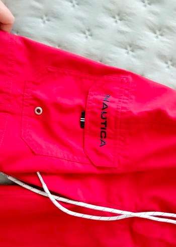 Nautica Erkek Kırmızı Regular Fit Deniz Şortu - Görsel 3