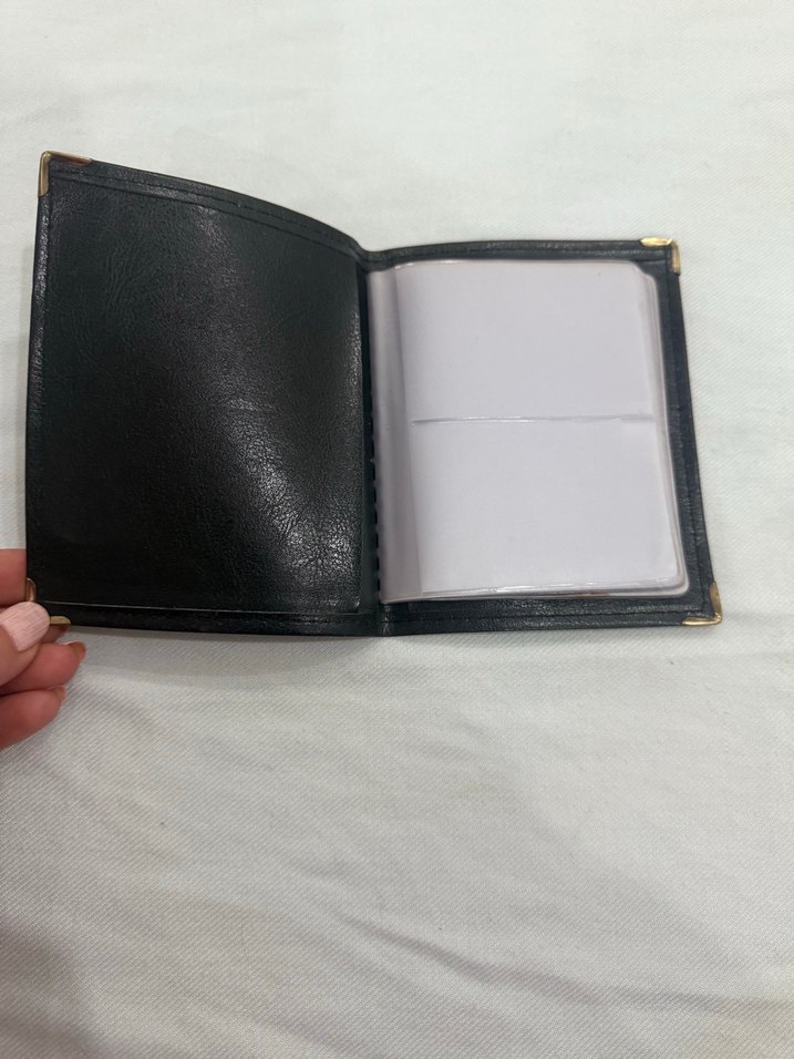 Klasik Siyah Erkek Cüzdan kartlık - Görsel 2