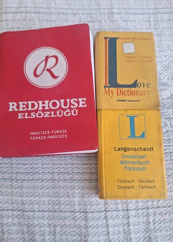 Redhouse ve Langenscheidt Türkçe Sözlük Seti - Görsel 3