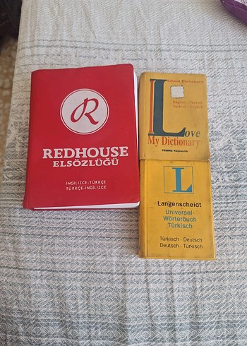 Redhouse ve Langenscheidt Türkçe Sözlük Seti - Görsel 8
