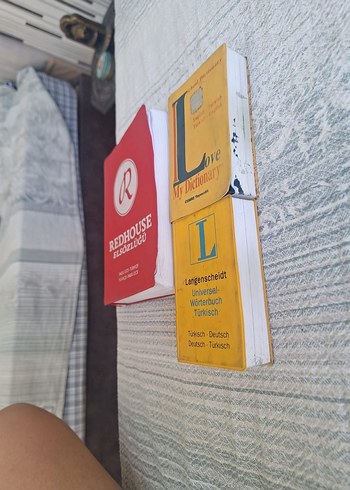 Redhouse ve Langenscheidt Türkçe Sözlük Seti - Görsel 7
