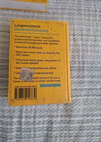 Langenscheidt İngilizce-Türkçe Evrensel Sözlük - Görsel 5