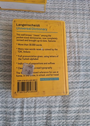 Langenscheidt İngilizce-Türkçe Evrensel Sözlük - Görsel 6