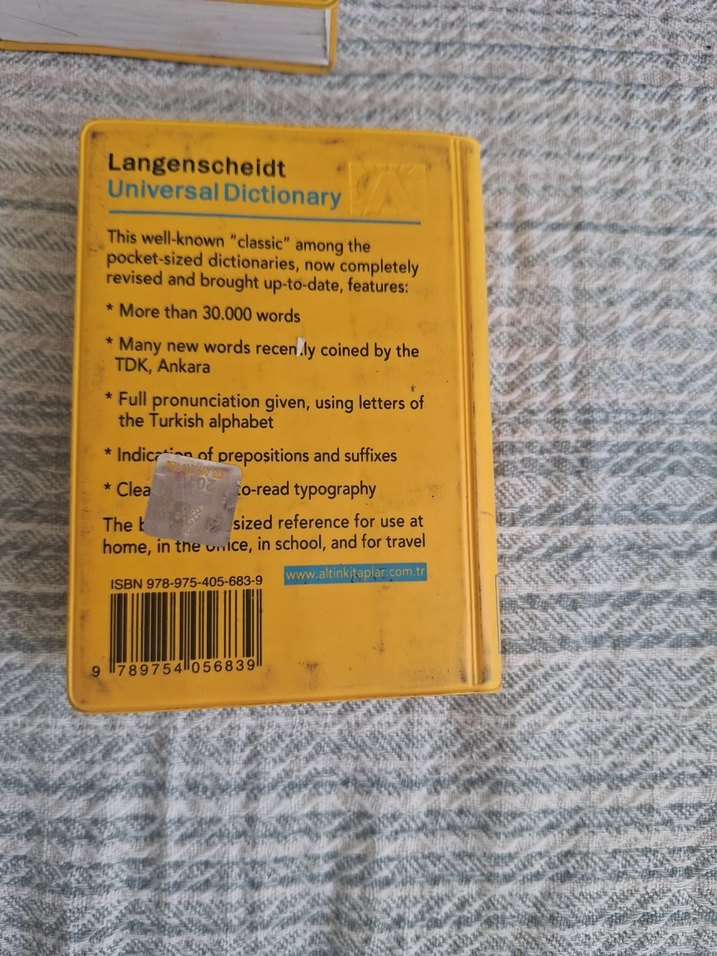 Langenscheidt İngilizce-Türkçe Evrensel Sözlük - Görsel 4