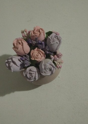 Çiçek şeklinde dekoratif kokulu taş - Görsel 2