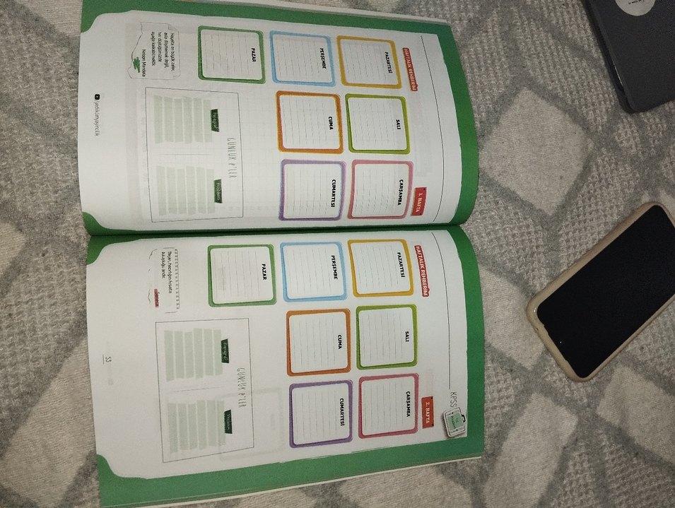 KPSS Planlama ve Motivasyon Defteri - Görsel 2