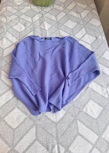 Mor İnci Detaylı Örme Kadın Kazak - Görsel 5