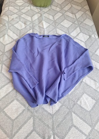 Mor İnci Detaylı Örme Kadın Kazak - Görsel 6