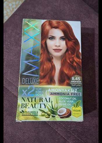 Amonyaksız Doğal Güzellik Saç Boyası 8.45 Bakır - Görsel 2