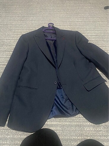 Lacivert blazer