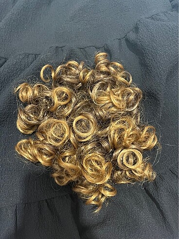 Kıvırıck takma topuz - Görsel 3