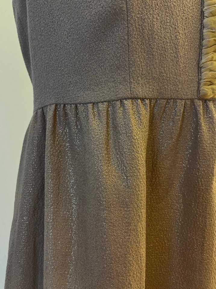 Kolsuz Midi Elbise - Görsel 3