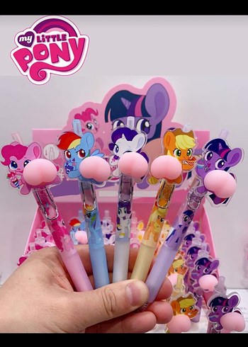 (TWILIGHT) My Little Pony Pastel Renkli Tükenmez Kalem Seti
