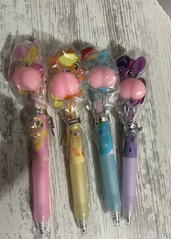 Beden Renkli Pop Kültür Temalı Kız Çocuk Kalemleri