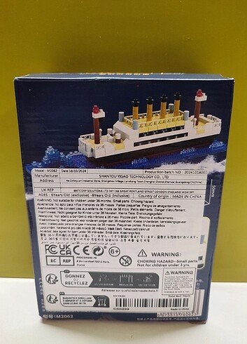 Beden Mini Titanic Model Lego