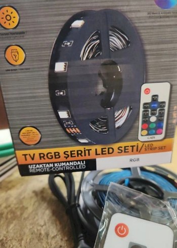 USB TV RGB ŞERİT LED 3 METRE - Görsel 9