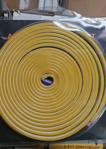 12 V NEON LED AMBER ( TURUNCU ) 5 METRE - Görsel 2