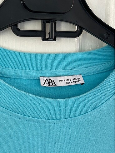 Zara Zara Oversize Pamuk T-Shirt